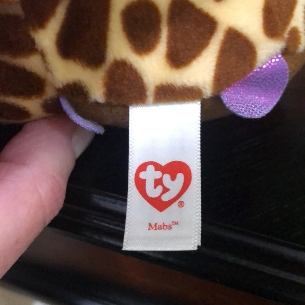 TY Mabs Giraffe - Teeny 4 inch - mini bean… - Picture 9 of 9
